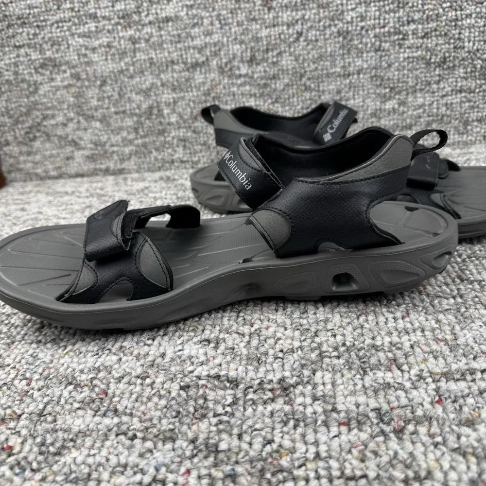 Columbia Techlite Sandals Mens 13 Water Outdoors Gray Black